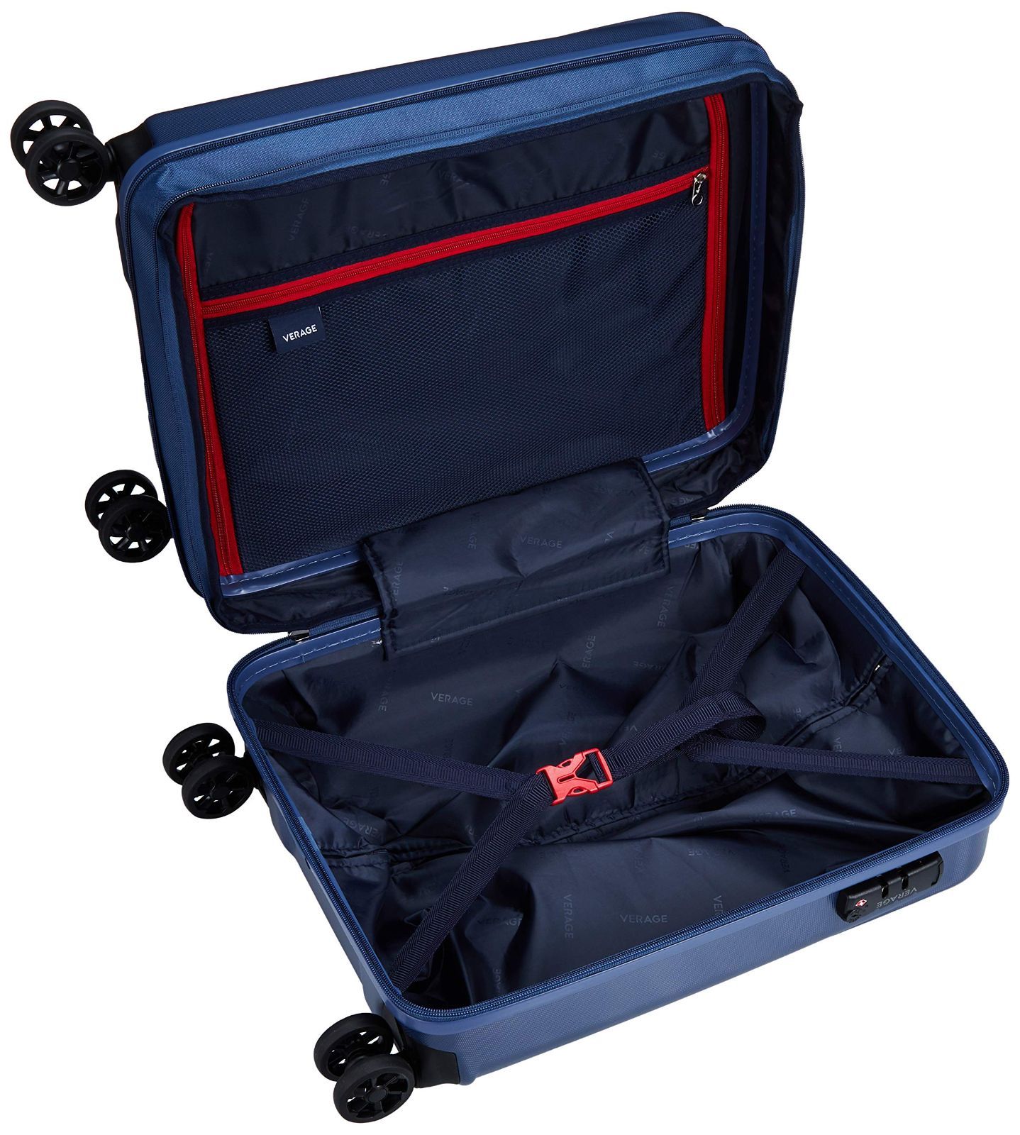 ベラージ スーツケース TSAダイヤルロック 機内持込サイズ 8輪キャスター SHIELD 3-SS 機内持ち込み可 30 L 48 cm 3 kg