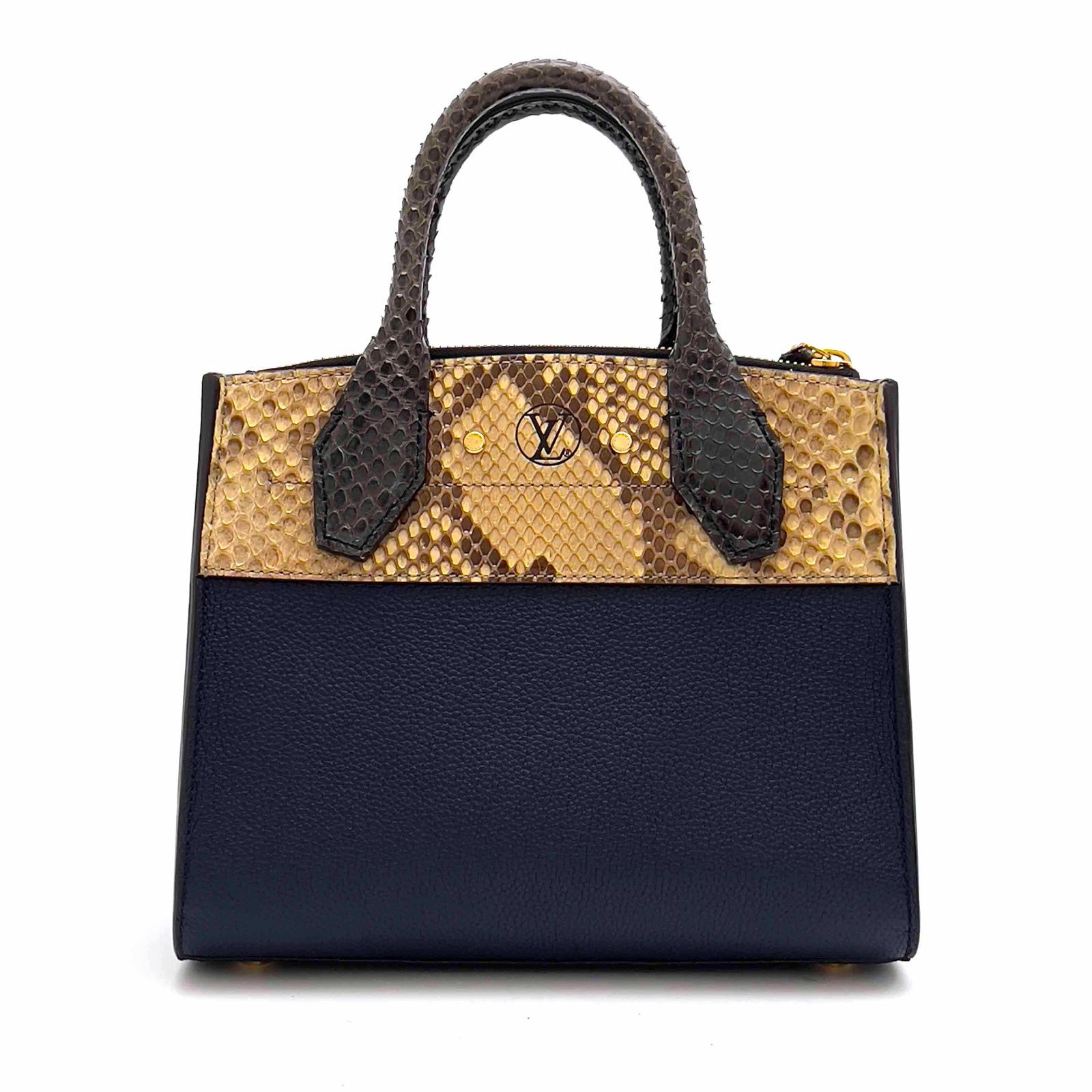 LOUIS VUITTON ルイヴィトン シティ・スティーマー PM パイソン - バッグ