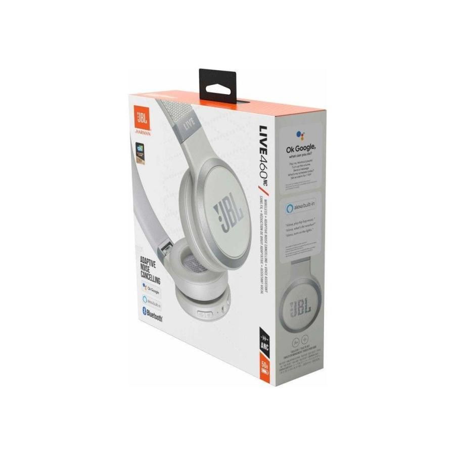 新品】ワイヤレスヘッドホン JBL LIVE460 ホワイト - メルカリ