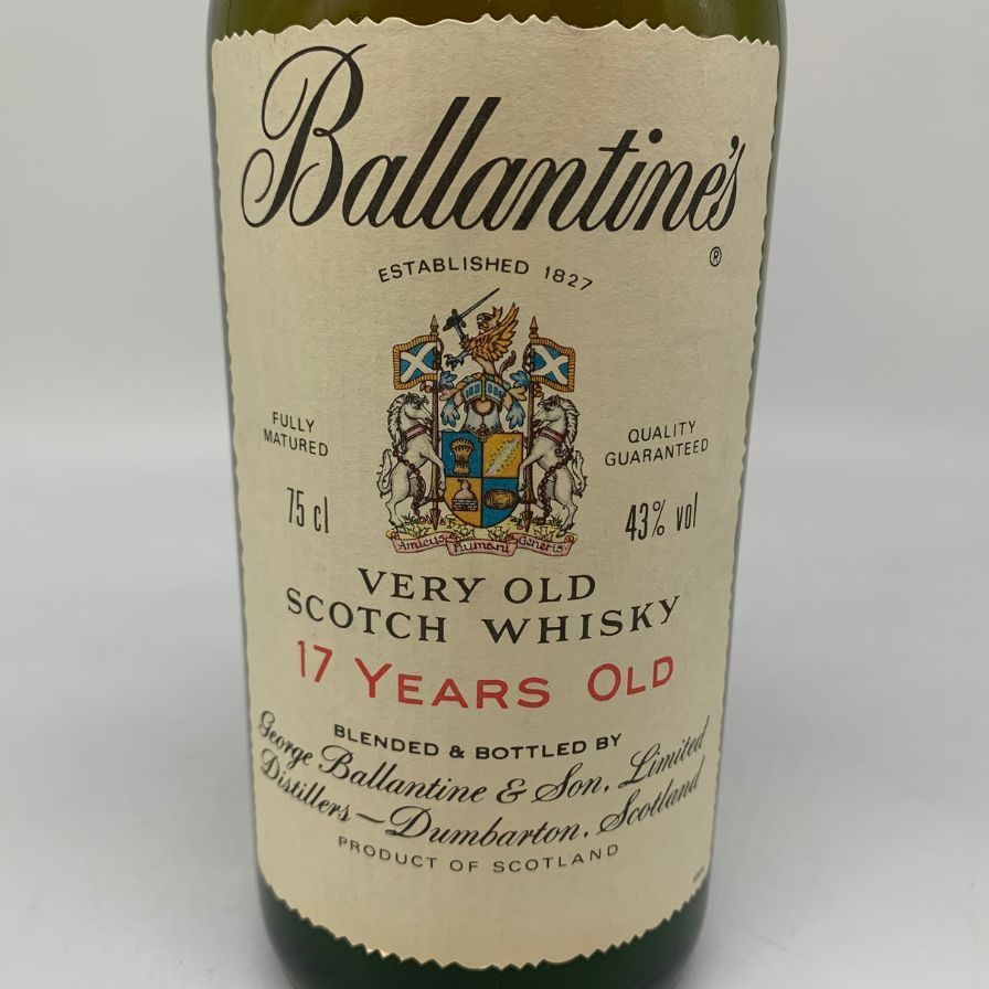 バランタイン 17年 旧ボトル 青青紋章 未開栓 - メルカリ