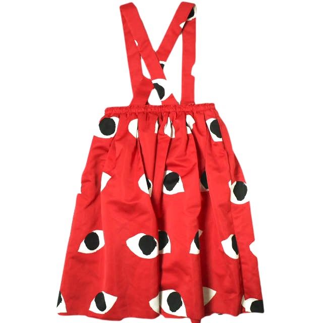 コムデギャルソン コムデギャルソン ジャンスカ レッド XSサイズ