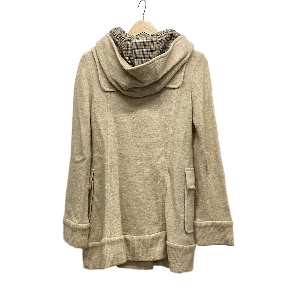 Burberry Blue Label バーバリーブルーレーベル ダッフルコート サイズ38 M レディース - ベージュ 長袖 ニット 春 秋