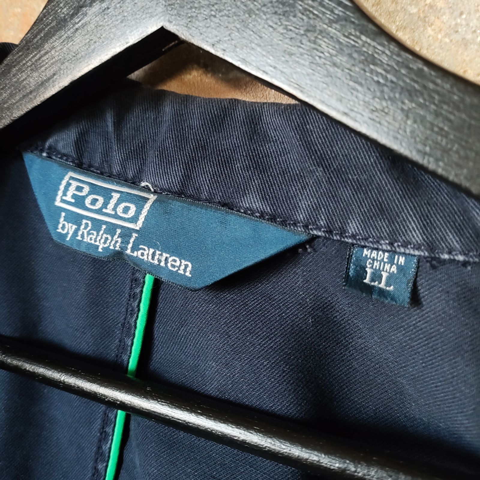 90s Polo by Ralph Lauren】 NAVY Jacket ChangeButton 90年代 ポロ 