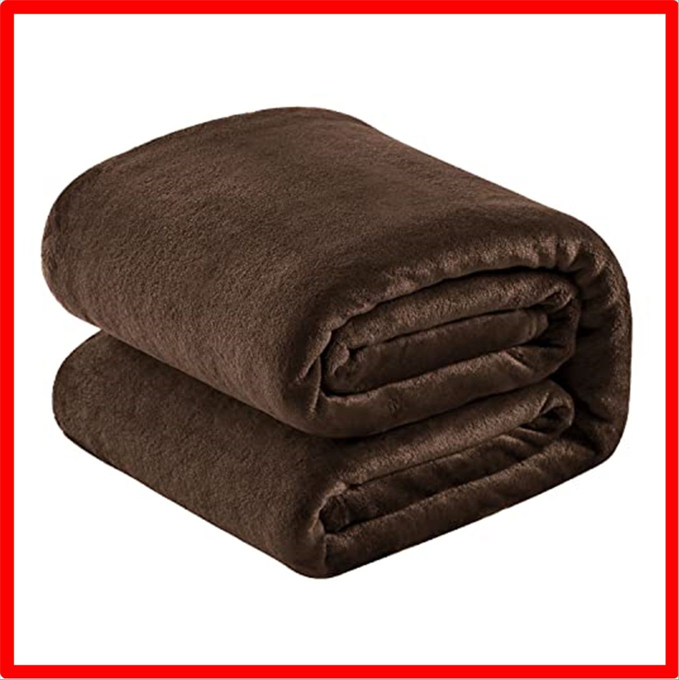 【匿名配送】 180x200cm_ブラウン SE 毛布 ダブル ブランケット 冬用 大判 大きめ ふわふわ 暖かい 軽量 洗える マイクロファイバー フランネル