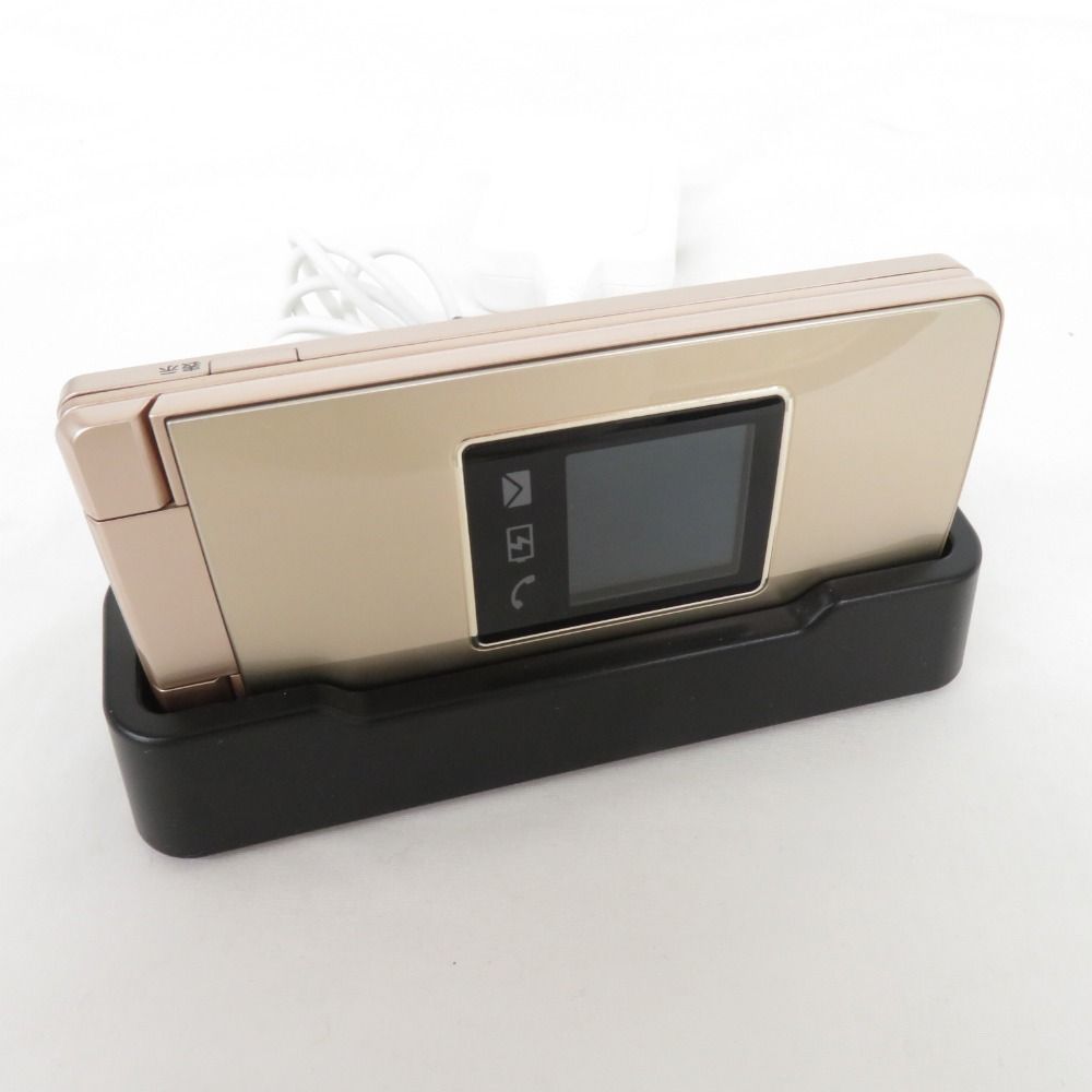 かんたん携帯10 NP807SH ゴールド 折りたたみ携帯電話 Softbank