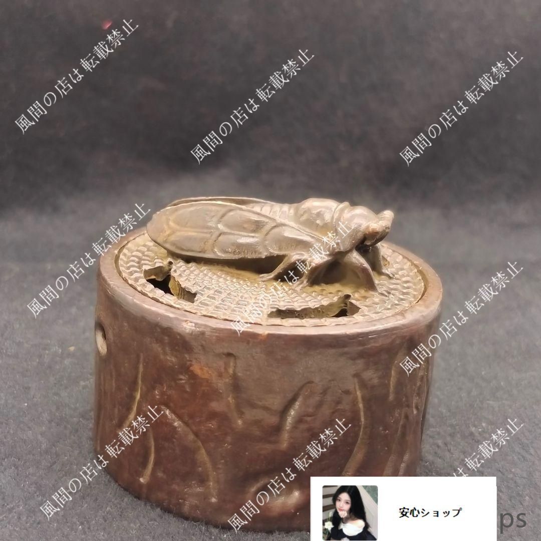 瑞獣 香炉 鉄製 文房具 茶道具 重厚 極細工 工芸品 美術品 茶寵の置物 新品未使用】香炉 香炉 宣徳炉 茶寵茶道香炉 工芸品 美術品 銅製