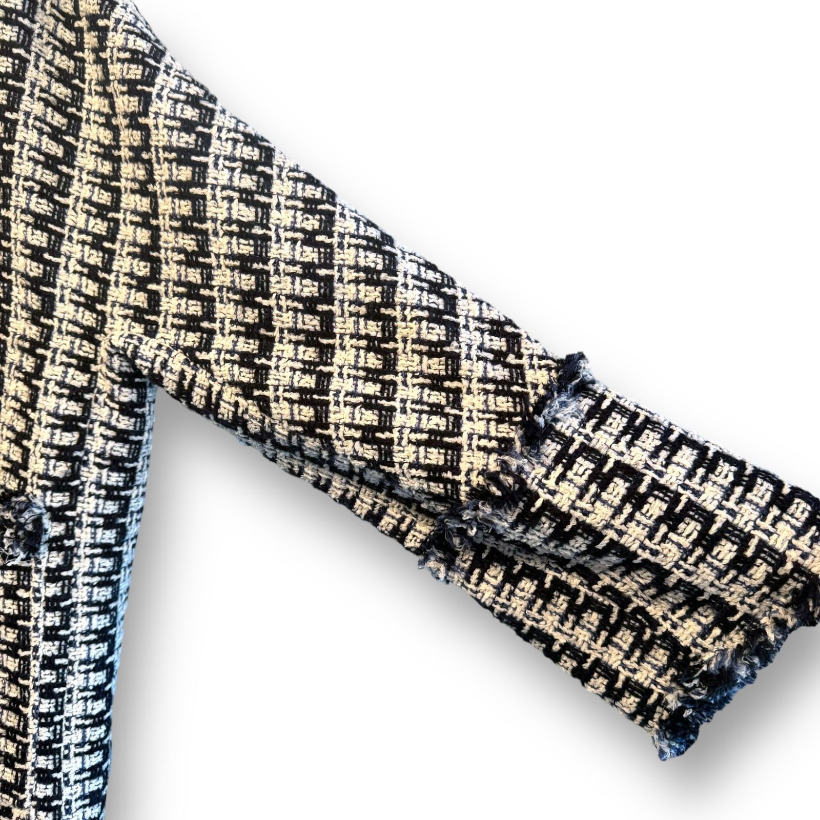 IENA (イエナ) ＆NAVY ブルーツイードジャケット 24010900202010