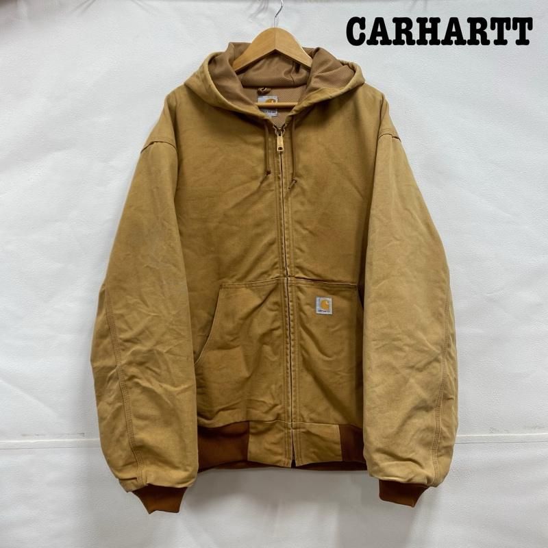 Carhartt カーハート ジャケット、上着 ジャンパー、ブルゾン USA製 Thermal Lined Duck Active Hoodie Jacket アクティブジャケット ダック ワーク J131