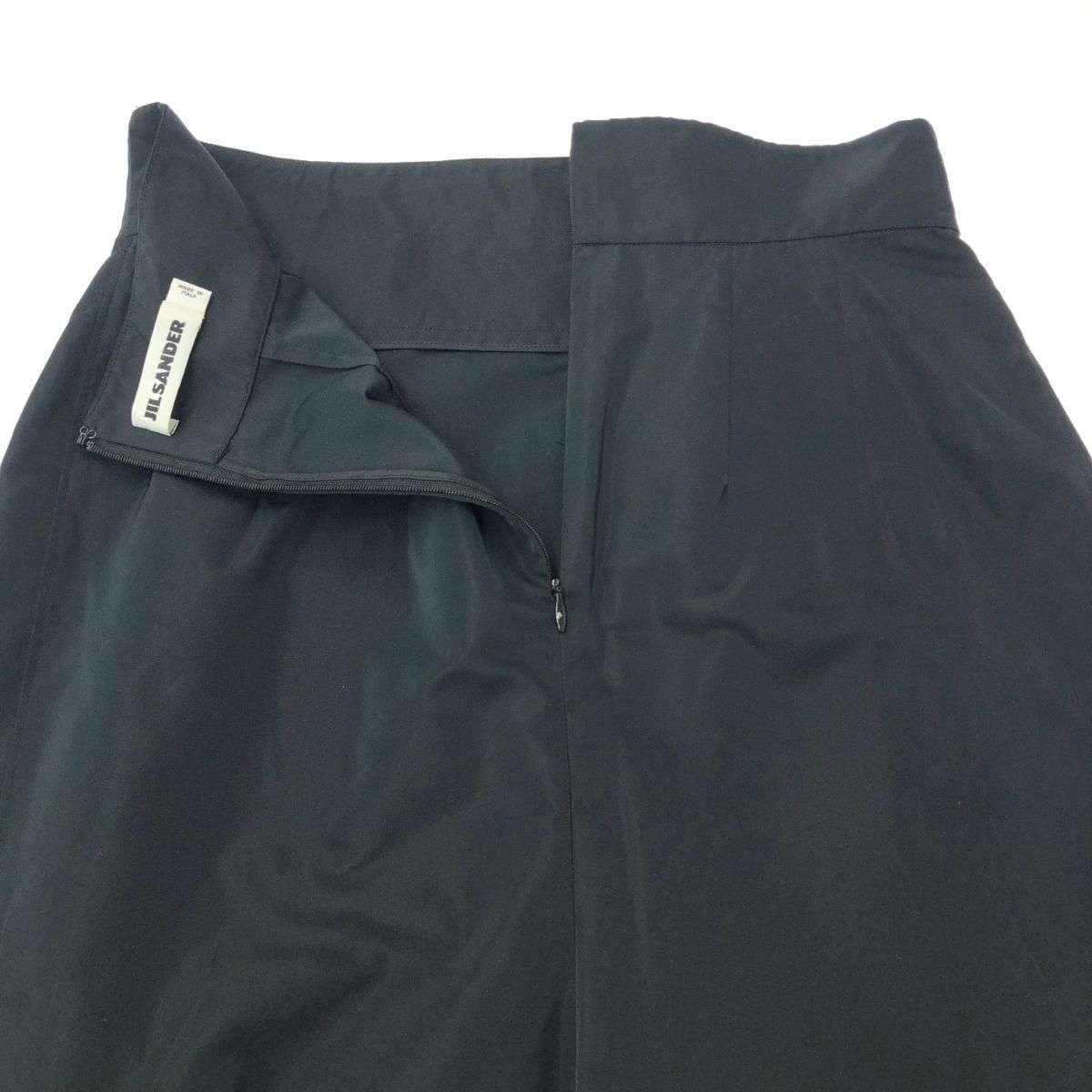 JIL SANDER ジルサンダー シルク混 デザインス スカート サイズ
