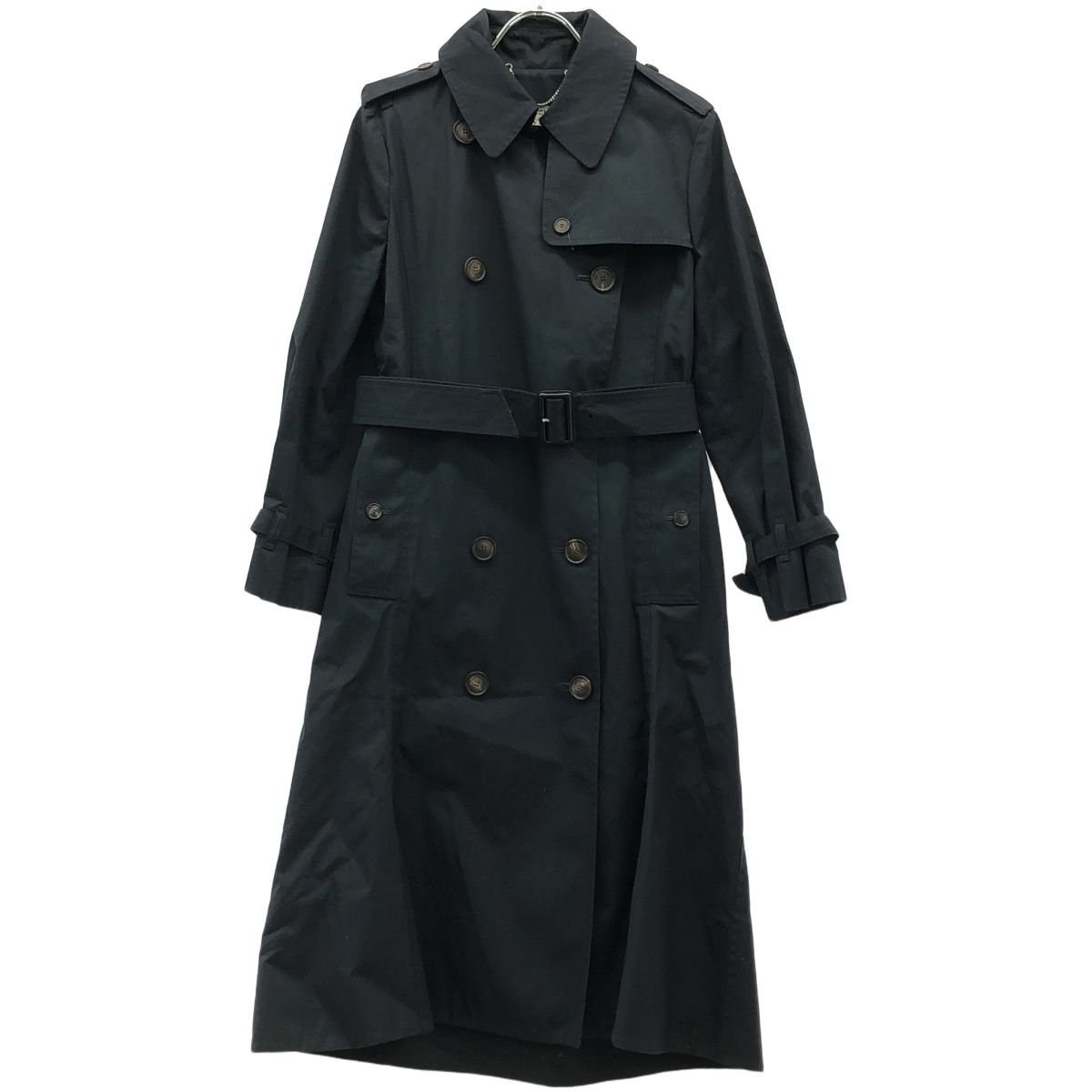 BALENCIAGA ネイビー トレンチコート BALENCIAGA ネイビー トレンチコート