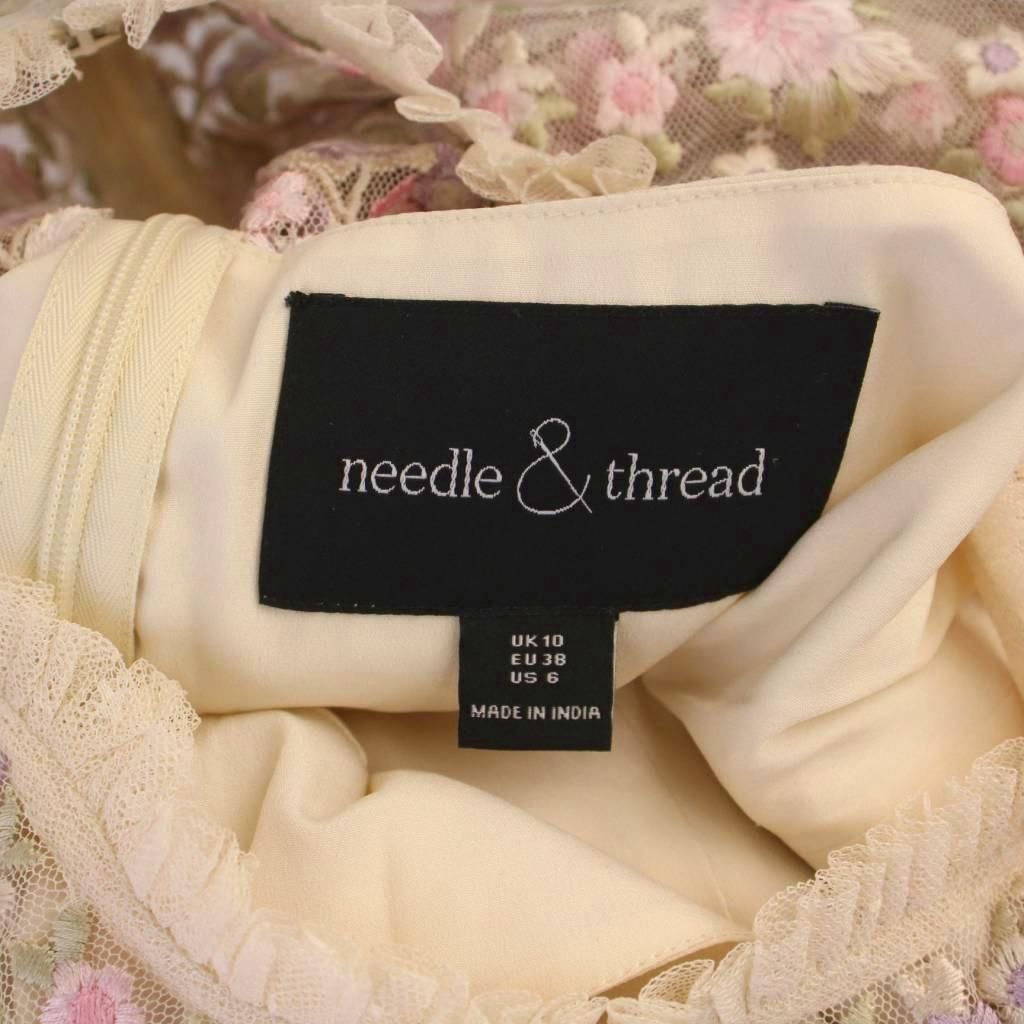 ニードル アンド スレッド MEEDLE＆THREAD ワンピース ひざ丈