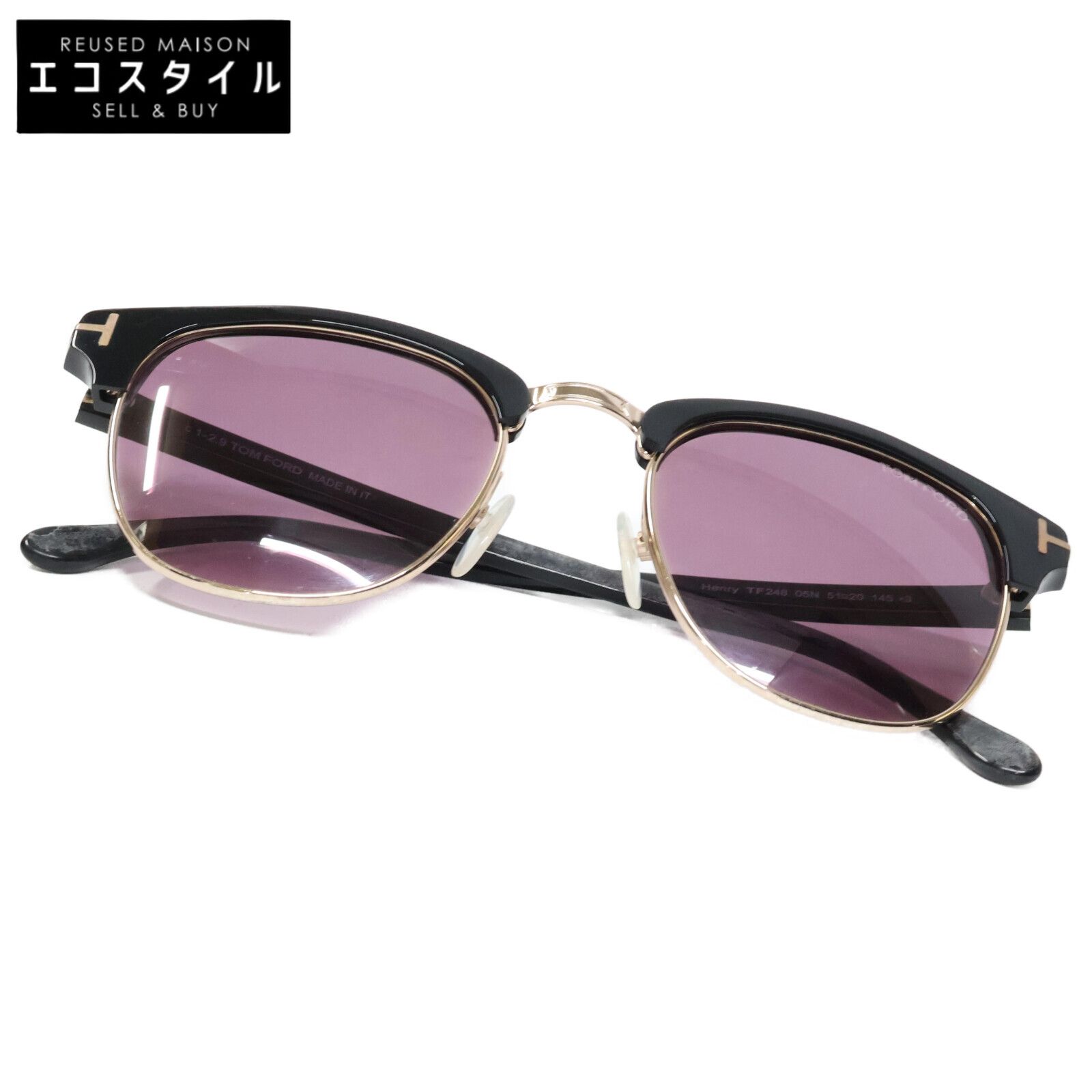TOM FORD トムフォード TF248 Henry ヘンリー サーモント 51□20 145 