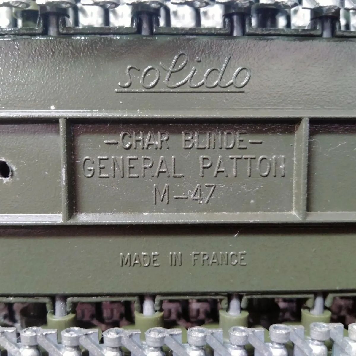 Solido ソリド　戦車　タンク　模型　M-47 5820 x704 solido TANK 'PATTON' M-47 ソリド 戦車 フランス製 - メルカリ