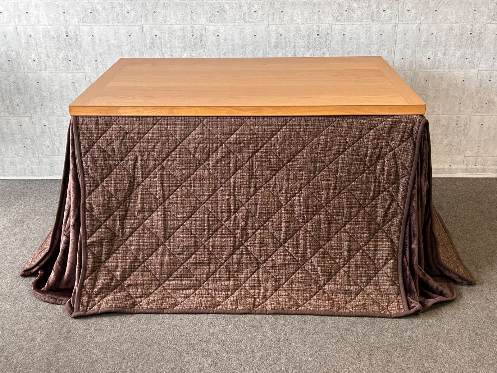 ダイニングコタツ ハイタイプ 120×80 布団セット