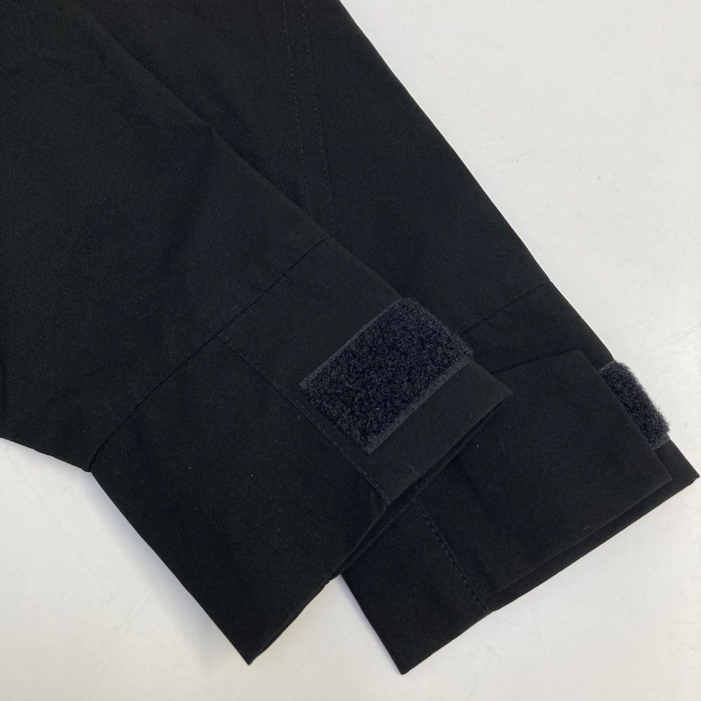 長袖ジップジャケット ブラック系