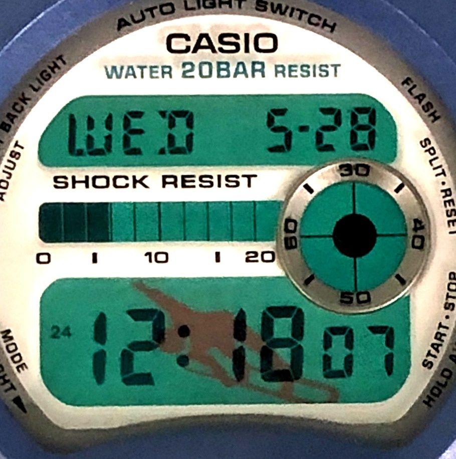 G-SHOCK Xtreme 900° DW-004BD-2T 1998年発売 G-SHOCK Xtreme 900° DW-004BD-2T 1998年発売
