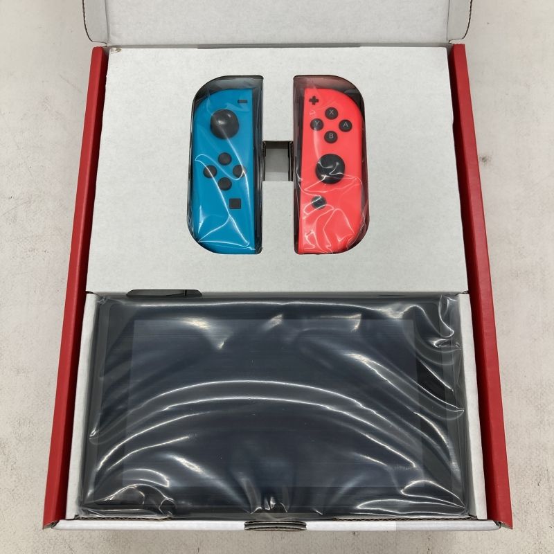 06w0898 新型 ニンテンドー スイッチ ネオンブルーレッド 未使用品 ゲームハード Nintendo Switch 【中古品】 - メルカリ