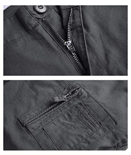 M_グレー TACVASEN アウドトアウェア メンズ サバゲー 春 ストレート