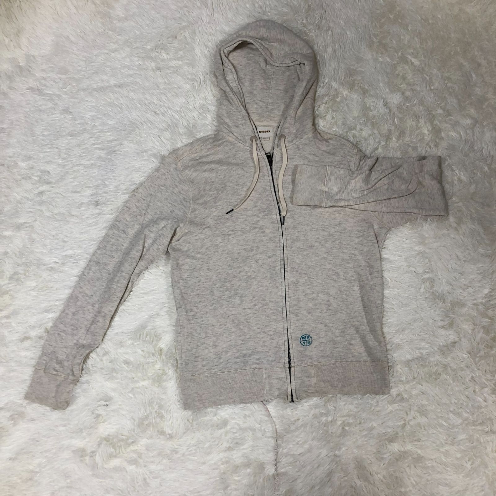 DIESEL パーカー グレー Mサイズ - メルカリ
