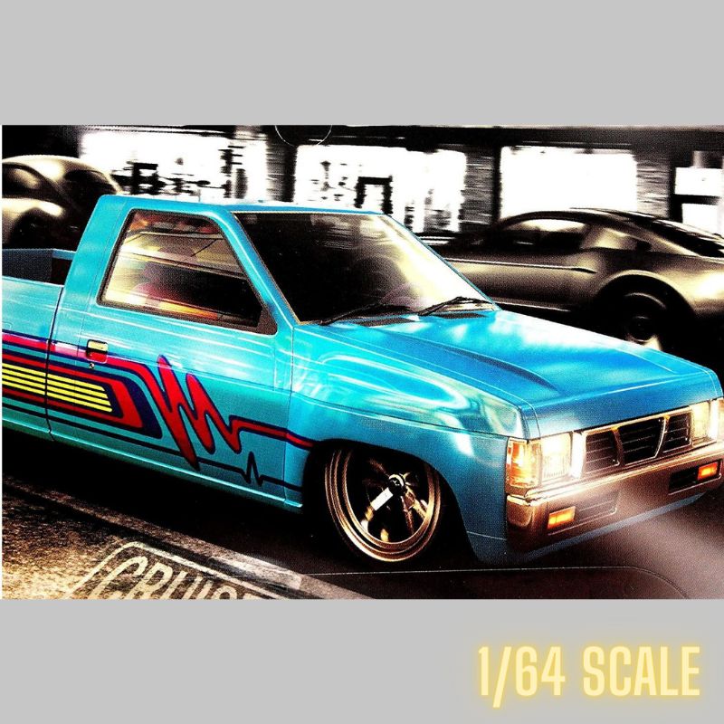 ホットウイール【カスタム ‘93 日産 ハードボディ (D21) CUSTOM '93 NISSAN HARDBODY (D21)のレビュー！90's
