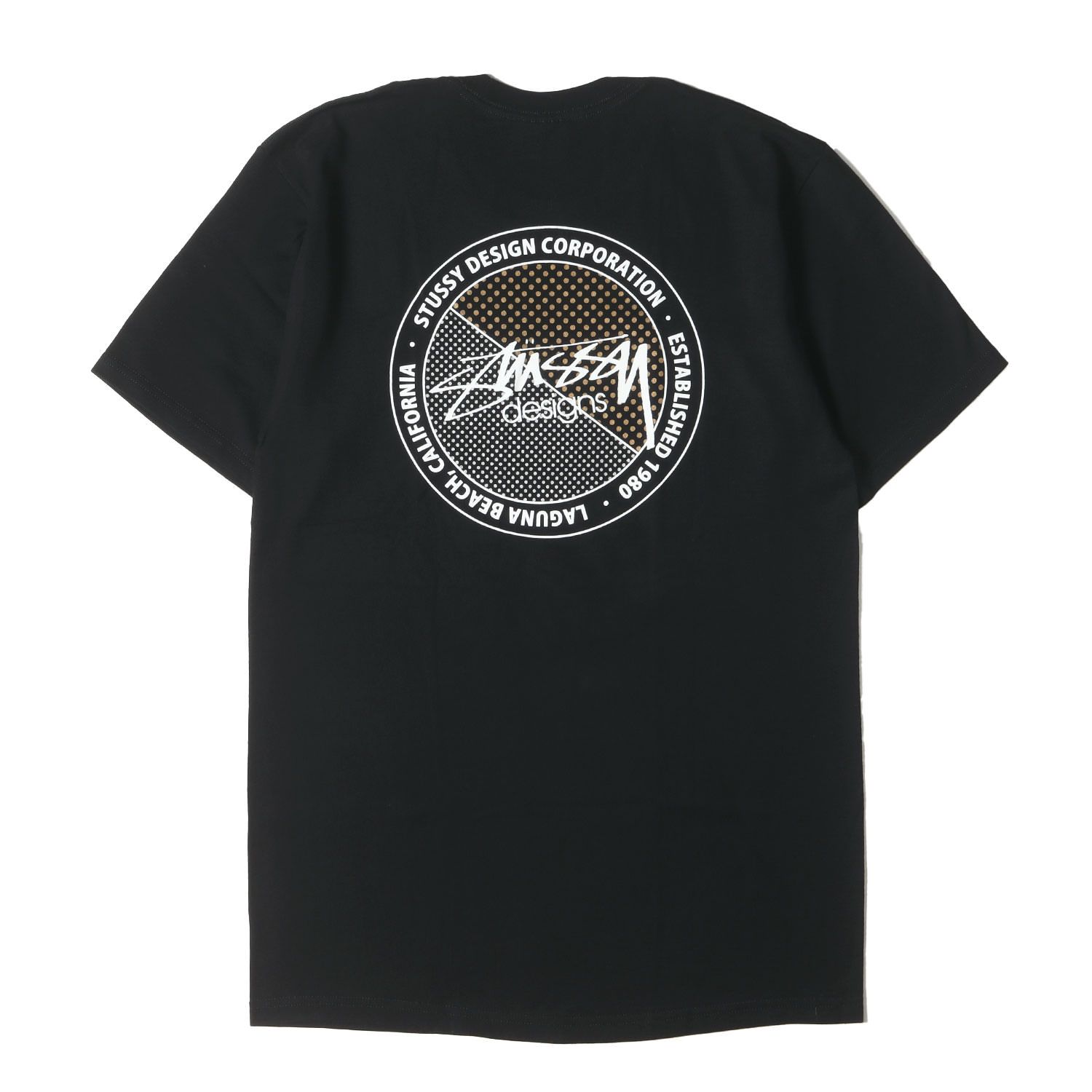 新品】STUSSY ステューシー Tシャツ サイズ:M / サークルロゴ クルー 