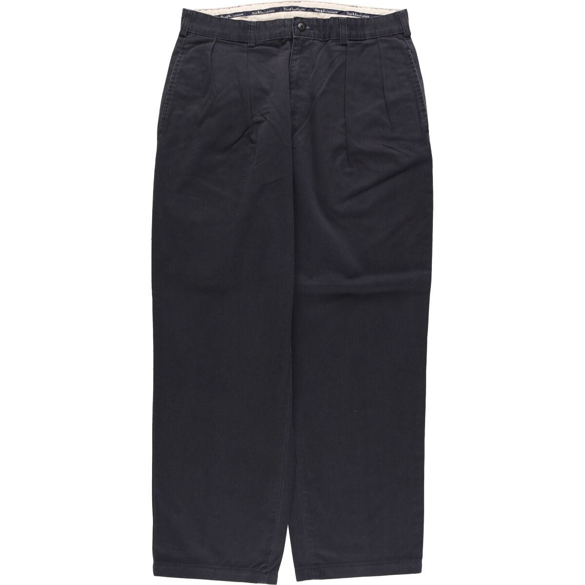 古着 ラルフローレン Ralph Lauren POLO RALPH LAUREN ツータック チノパンツ メンズw34相当|eaa567811