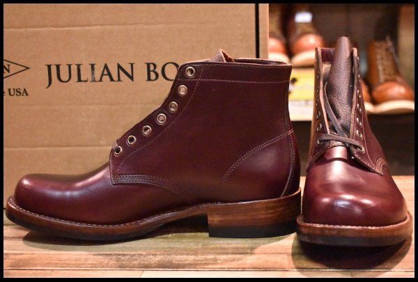 8 箱付 未使用】JULIAN BOOTS ジュリアンブーツ Bedford ベッド