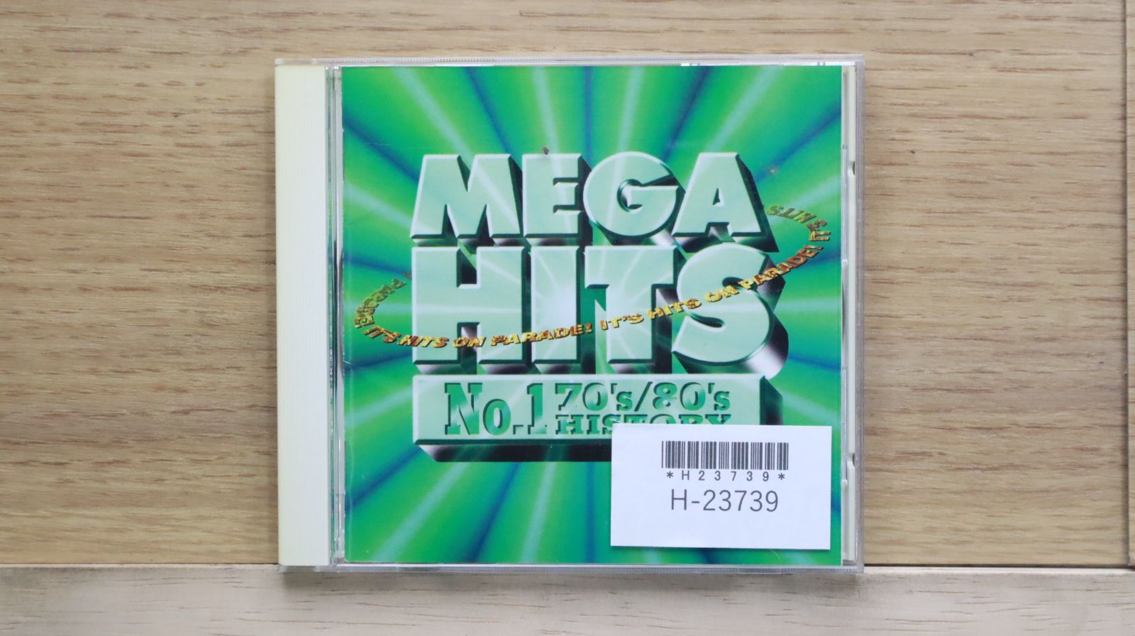 国内盤CD☆オムニバス/Various Artists□ MEGA HITS: 70'S/80'S NO.1
