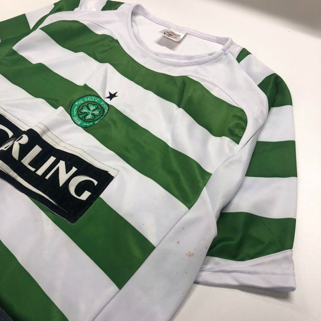 セルティック サッカー ゲームシャツ 中村俊輔 ユニフォーム 2XL相当 セルティック サッカー ゲームシャツ 中村俊輔 ユニフォーム 2XL