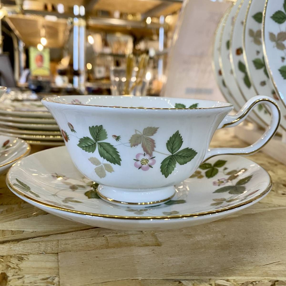 WEDGWOOD ウェッジウッド ペアセット WILD STRAWBERRY ワイルド 