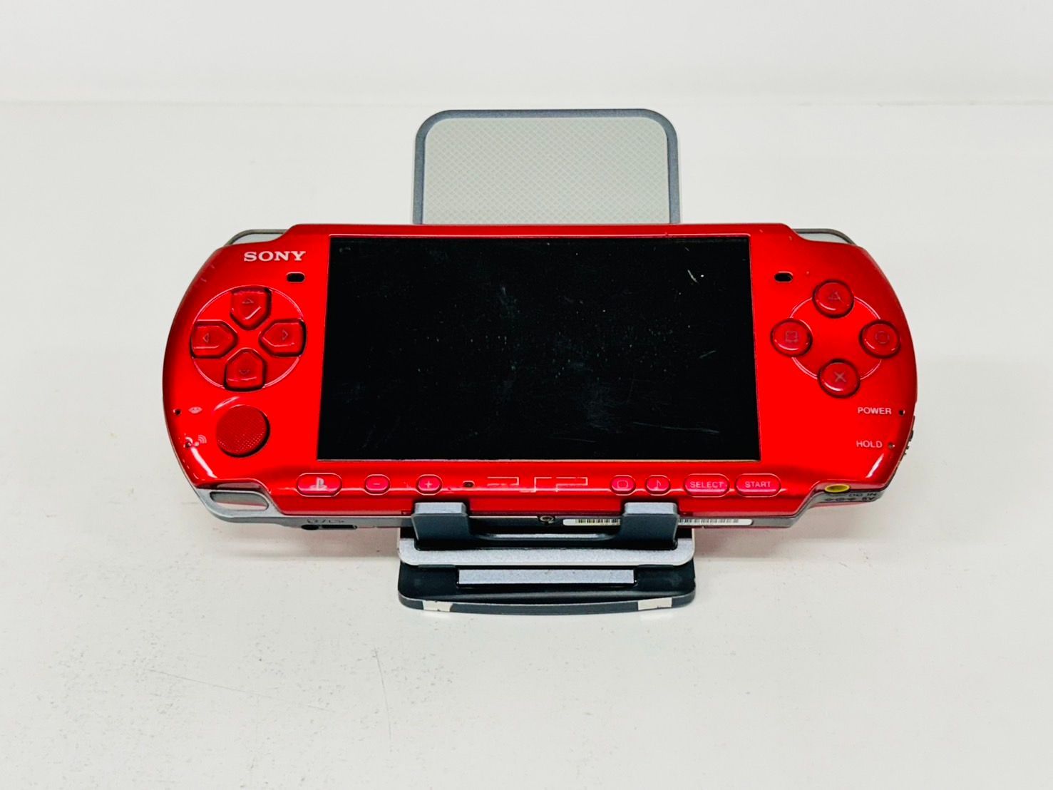 PlayStation Portable - 動作確認済み⭐️PSP3000本体［レッド］ SONY PSP-3000 プレイステーション・ポータブル 本体 すぐ遊べる