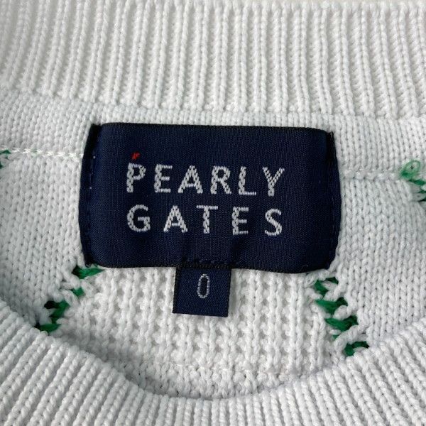 PEARLY GATES パーリーゲイツ 2023年モデル ニットセーター 総柄 