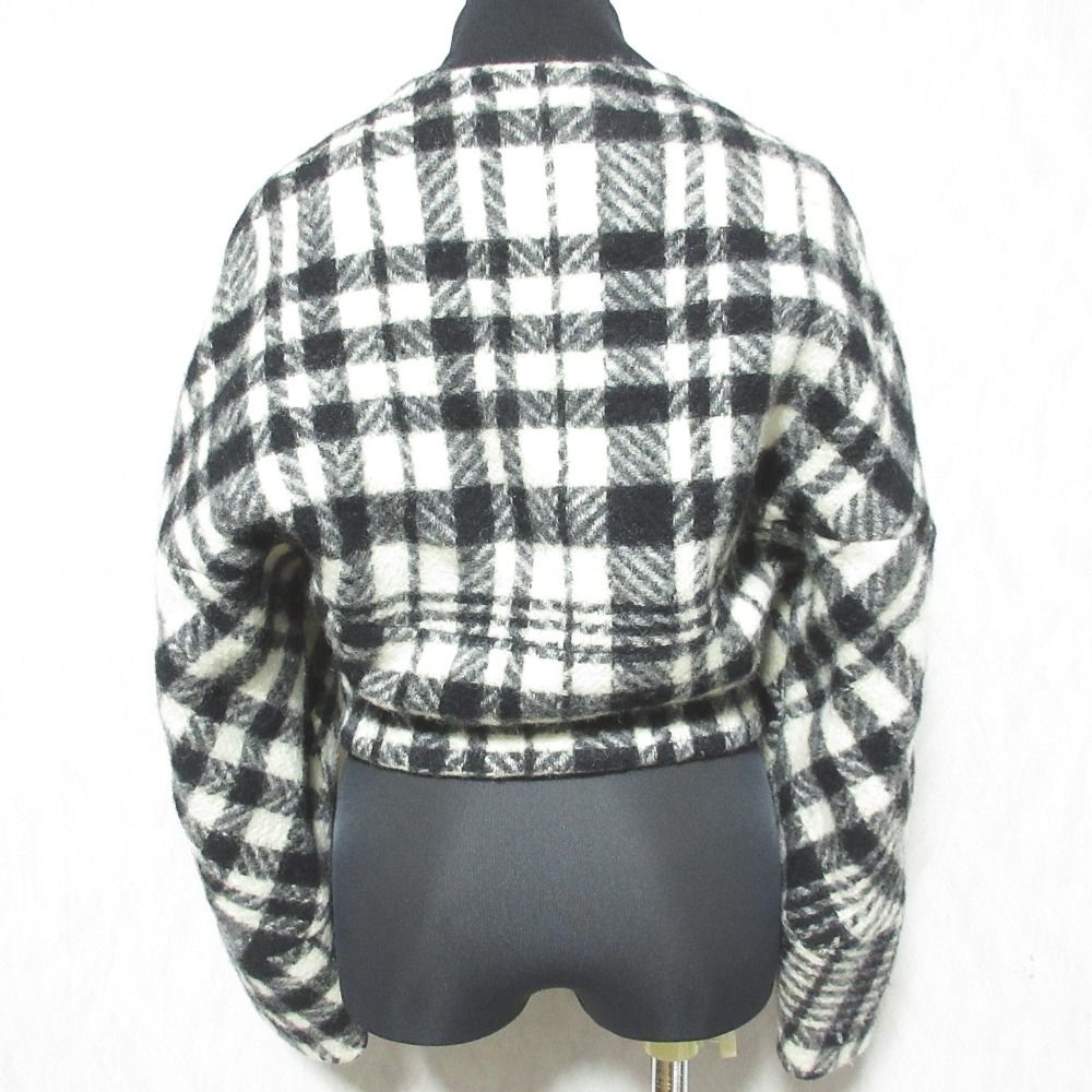 美品 Stella McCartney ステラマッカートニー ウール チェック柄  