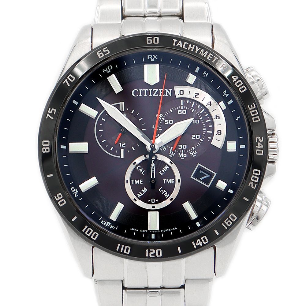 CITIZEN シチズン AT3004-58E E610-S074339 エコドライブ クロノグラフ