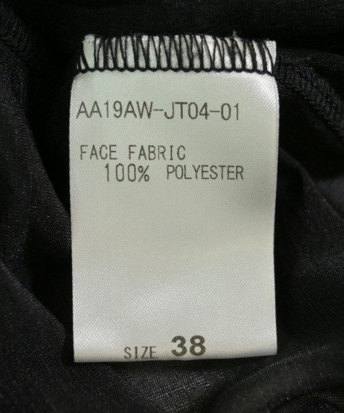 AKIKOAOKI Tシャツ・カットソー レディース アキコアオキ 中古　古着 AKIKOAOKI（アキコアオキ）Tシャツ・カットソー 黒 サイズ:F