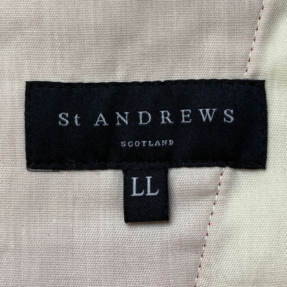 サイズ：LL ST ANDREWS セントアンドリュース  ストレッチパンツ  レッド系 [240101496632] ゴルフウェア メンズ ストスト サイズ：LL ST ANDREWS セントアンドリュース ストレッチパンツ