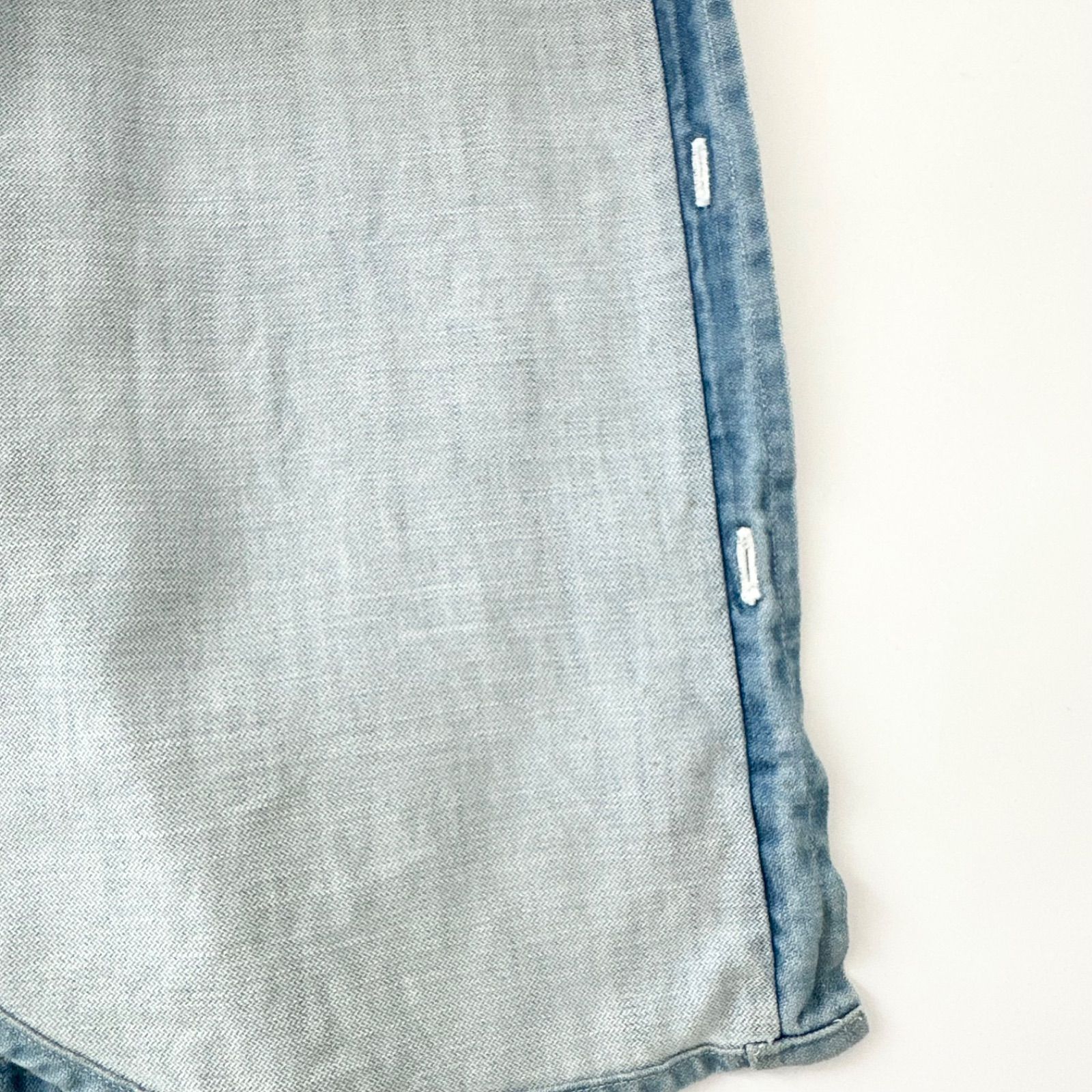 フランクアンドアイリーン EILEEN スキッパー デニムシャツ クラシック