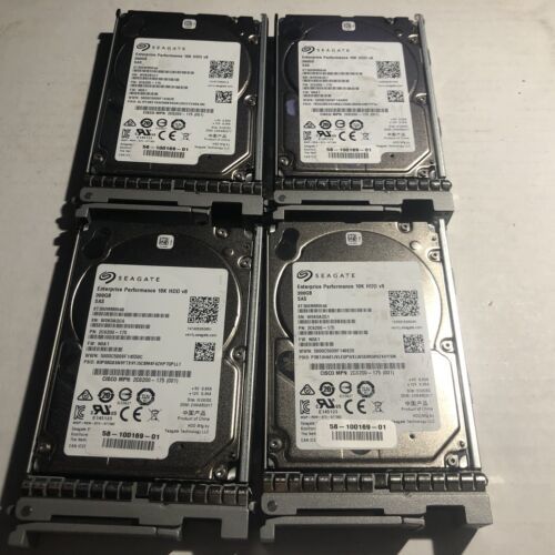(4) UCS-HD300G10K12G CISCO SEAGATE ST300MM0008 2C6200-175 300GB 12G SAS 10K 2.5 インチ