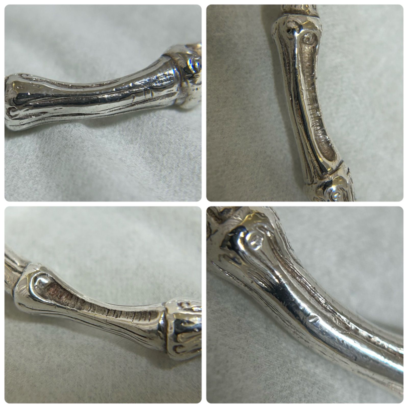 h212 希少　オールド　ティファニー　1996 バンブー　バングル　925 h212 希少 オールド ティファニー 1996 バンブー バングル 925 - メルカリ