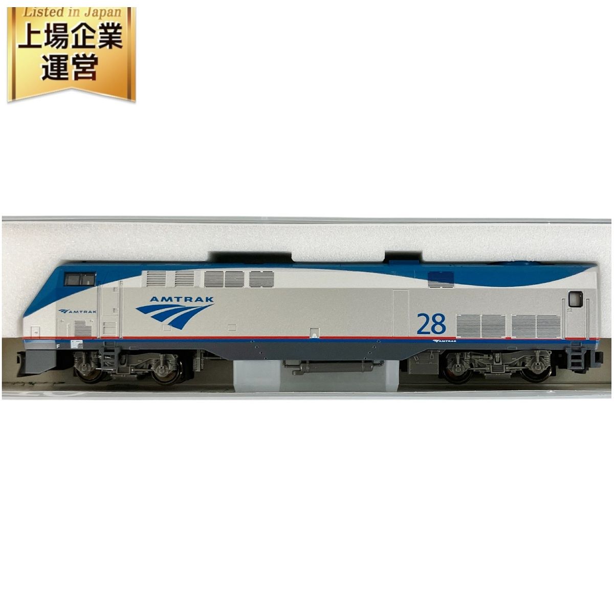 KATO 176-6010 GE P42 ディーゼル機関車 Genesis アムトラック Ph.5 No.28 鉄道模型 N 中古 良好 Y9701236