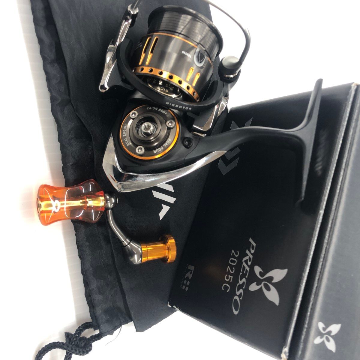 σσ DAIWA ダイワ スピニングリール 14プレッソ2025c 程度B アクリスタスリム Dシステム一式 ダイレクト マグシールドレス 055904 やや傷や汚れあり アイテム 釣り用品