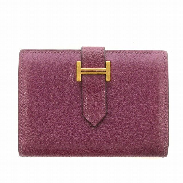 エルメス ベアン ヴォーエプソン カードケース 名刺入れ 定期入れ レディース エルメス ベアン ヴォーエプソン カードケース 名刺入れ 定期