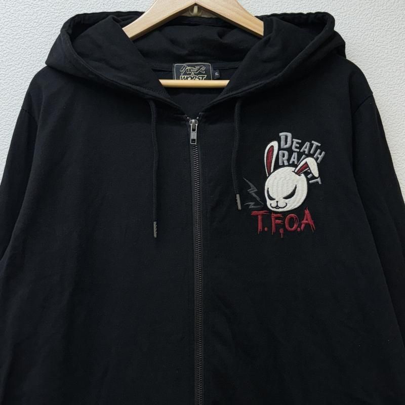 CROWS T.F.O.A. ブラックジップアップジャケット CROWS T.F.O.A. ブラックジップアップジャケット