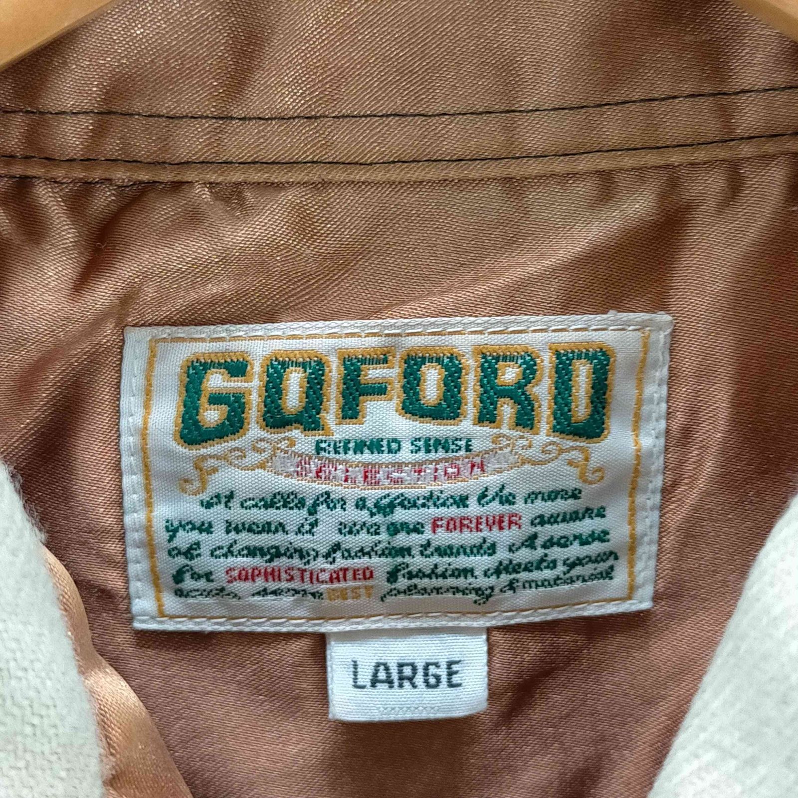 ユーズドフルギ USED古着 GQFORD チェックネルシャツ メンズ JPN