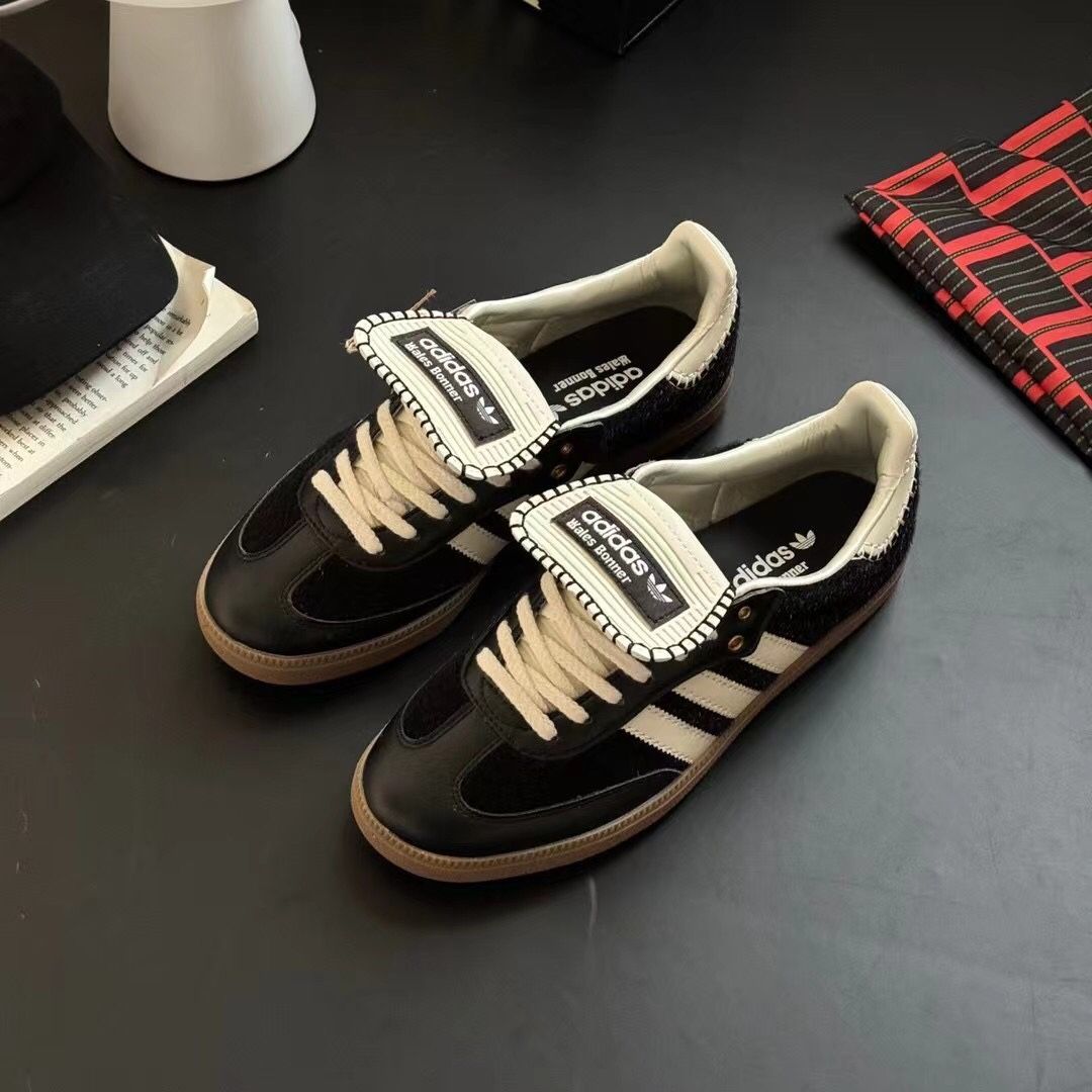 未使用 Adidas samba Wales Bonner カップルシューズ レディース/メンズ Black 箱付 - メルカリ