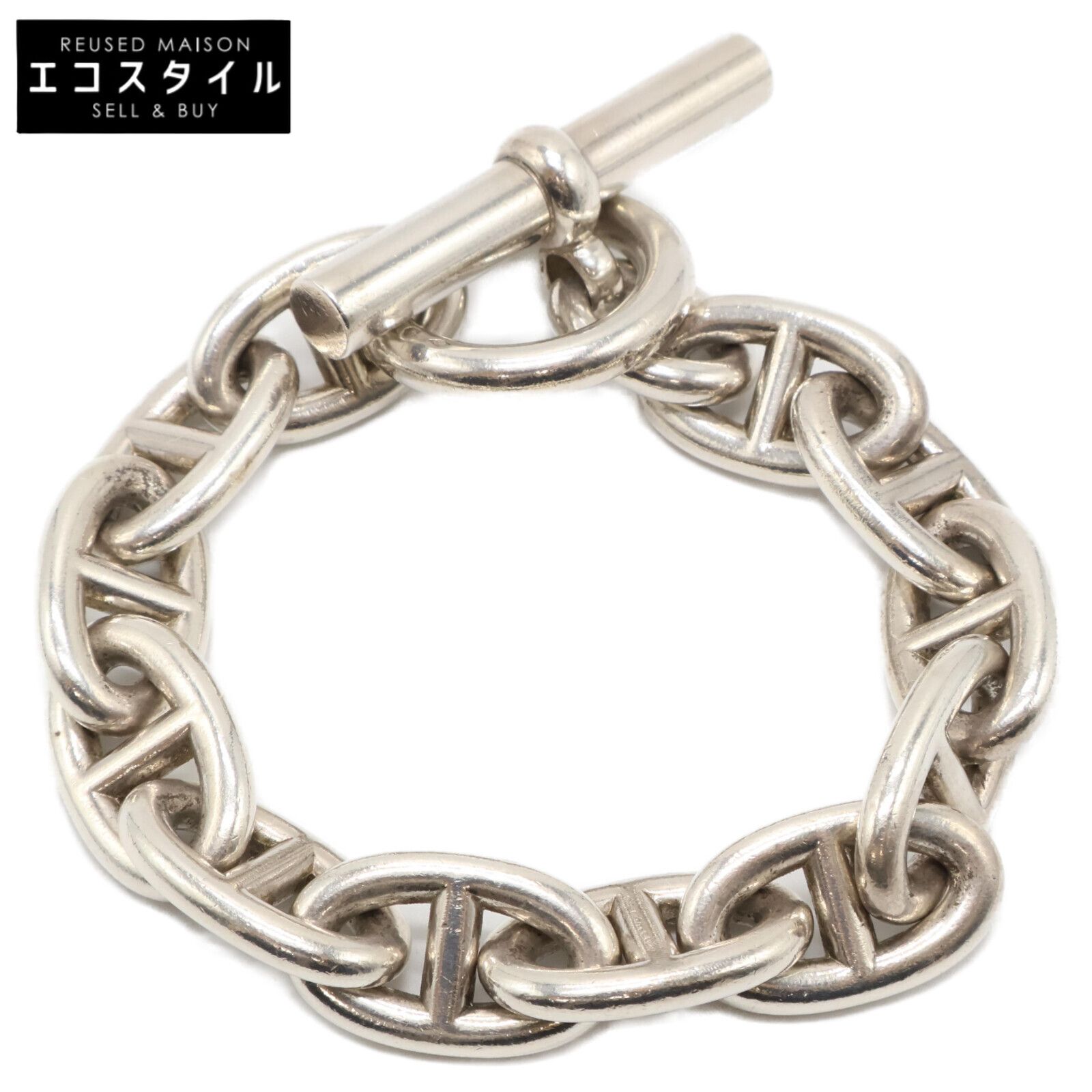 90s HERMES シェーヌダンクル GM12コマ マルジェラ期 HERMES エルメス