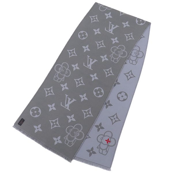 ルイヴィトン LOUIS VUITTON マフラー ヴィヴィエンヌ CVD ウール  