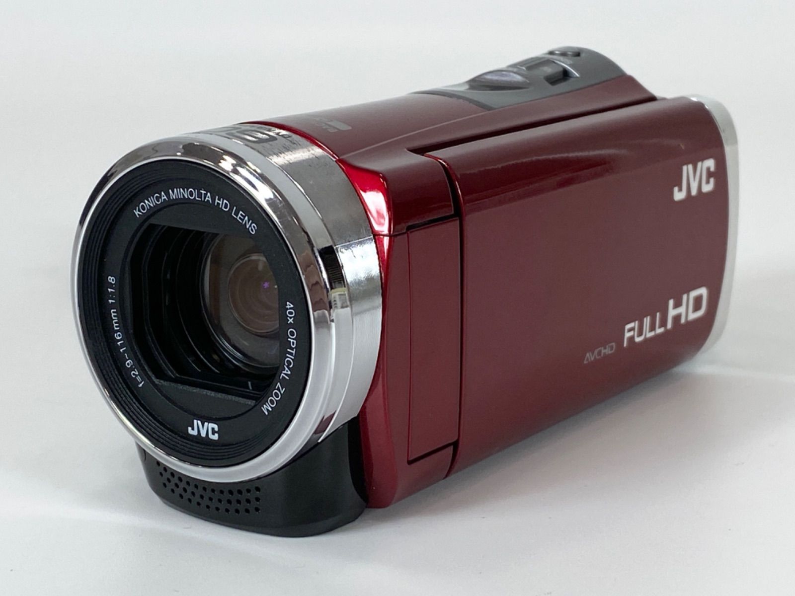 JVC GZ-E10 フルHD ビデオカメラ 任す 60倍ズーム
