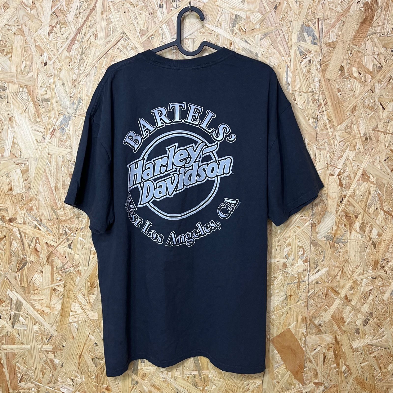 ハーレーダビッドソン Tシャツ Harley Davidson スカルウィング XL