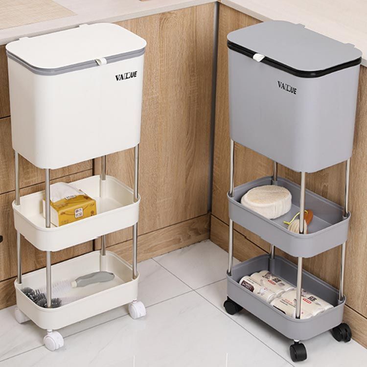 ⭐️新品未使用品⭐️ キッチンワゴン3段 Amazon.co.jp: 不二貿易 キッチンワゴン キャスター付きワゴン 3